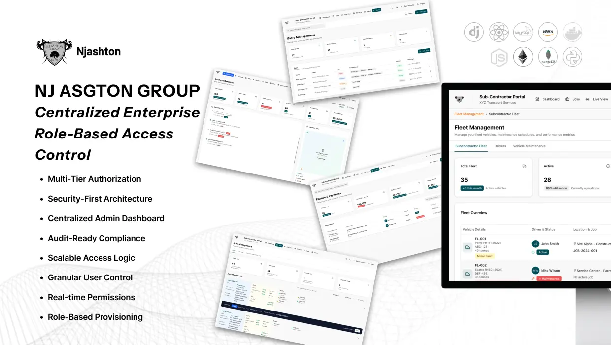 NJ Ashton: Enterprise CRM & Logistics